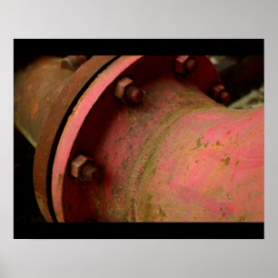 Pôster Tubo Vermelho