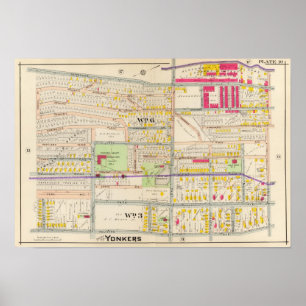 Poster Tubulações de esgoto, estradas de ferro