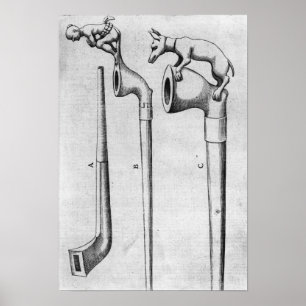 Poster Tubulações de fumo