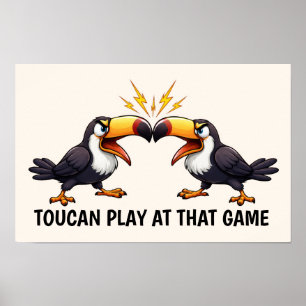 Poster Tucano Engraçado