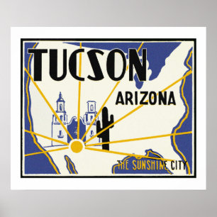 Poster Tucson Arizona