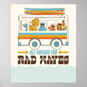 Poster Tudo a bordo para ondas de rádio