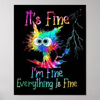 Poster Tudo Bem Estou Bem Tudo Está Sob