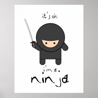 Pôster Tudo bem, eu sou um ninja