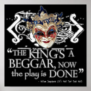 Pôster Tudo Bem Que Termina Bem Citação