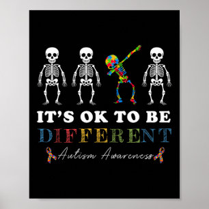Poster Tudo Bem Ser Diferente Consciência do Autismo Dabb