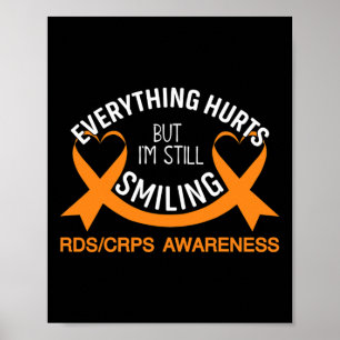 Poster Tudo dói. Ainda estou sorrindo Rsd Crps Awaren