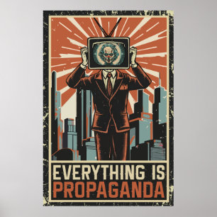 Poster Tudo é Propaganda
