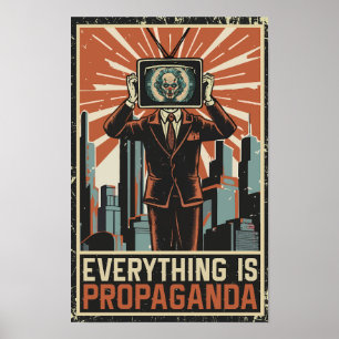 Poster Tudo é Propaganda