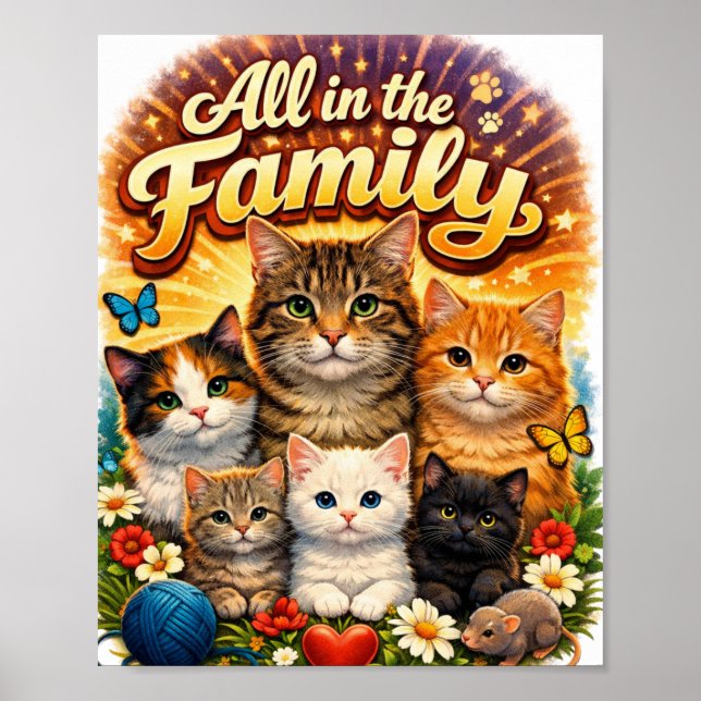 Poster Tudo em família (Frente)