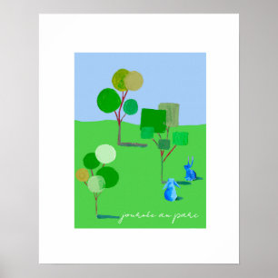 Poster Tudo em Louvor aos Coelhos, Dia no Parque