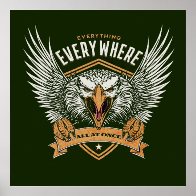 Poster Tudo Em Todos Os Lugares Ao Mesmo Tempo (Frente)