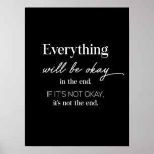 Poster tudo ficará bem