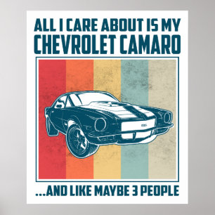 Poster Tudo o que me importa é meu Pontiac Gto e talvez