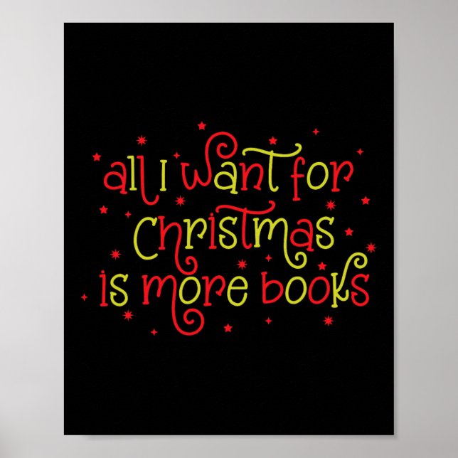 Poster Tudo O Que Quero É Livro De Natal L (Frente)