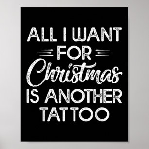 Poster Tudo O Que Quero É Uma Outra Tatuagem.