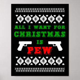 Poster Tudo O Que Quero Para O Natal É Pew Para O Funn