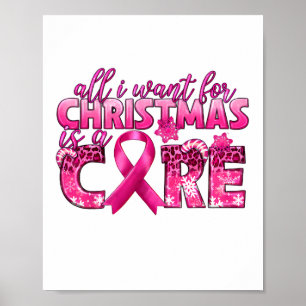 Poster Tudo O Que Quero Para O Natal É Um Cancer De Mama