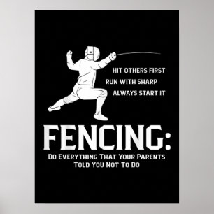 Poster Tudo O Que Seus Pais Engraçados Jogam Cerca