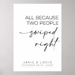 Poster Tudo Porque Duas Pessoas Esfregaram O Sinal De Cas