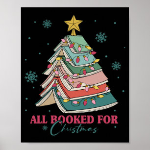 Poster Tudo Reservado Para Livro De Natal Luz De Árvore D