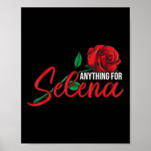 Poster Tudo Selenas, Rosas, Rainha De Tejano, Selenas