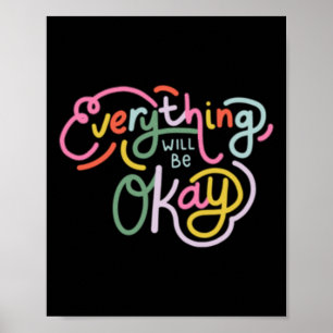 Poster Tudo Vai Ficar Bem, Sticker