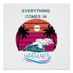 Pôster Tudo Vem em Ondas