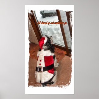 Pôster Tudo vestido e sem lugar para ir