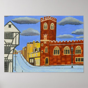 Poster Tudor House Inglaterra