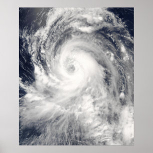 Poster Tufão Tingting sobre o Mariana do norte Isla