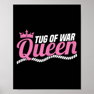 Poster Tug Da Rainha De Guerra Design Para Um Ventilador