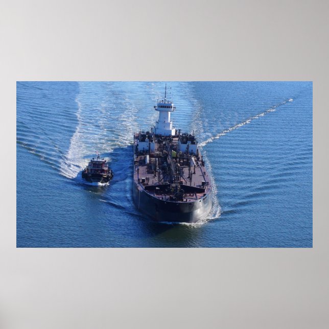 Poster Tug no controle (Frente)