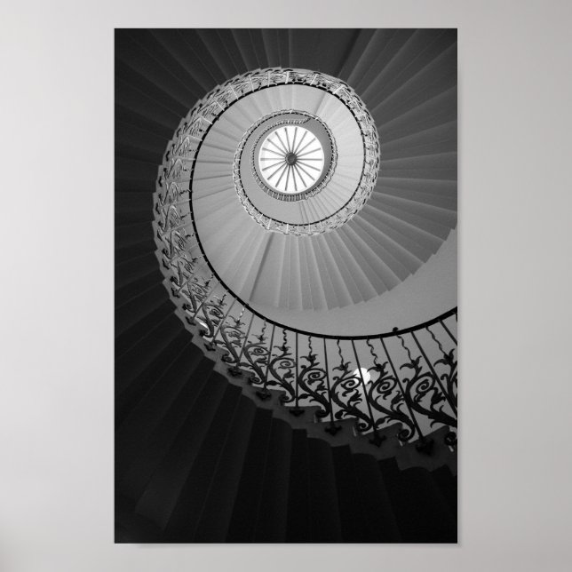 Poster Tulip Stairs Greenwich, Londres, Reino Unido (Frente)
