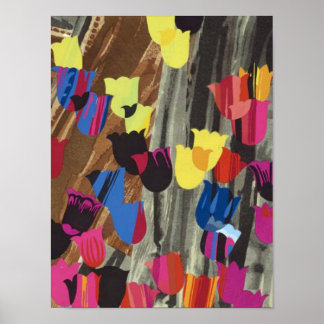 Pôster Tulipas de deco