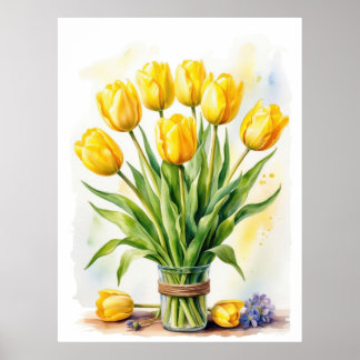 Poster Tulips