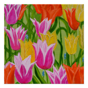 Pôster Tulips1 Poster