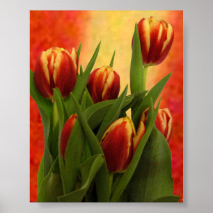 Poster Tulips jGibney The MUSEUM Zazzle Gifts