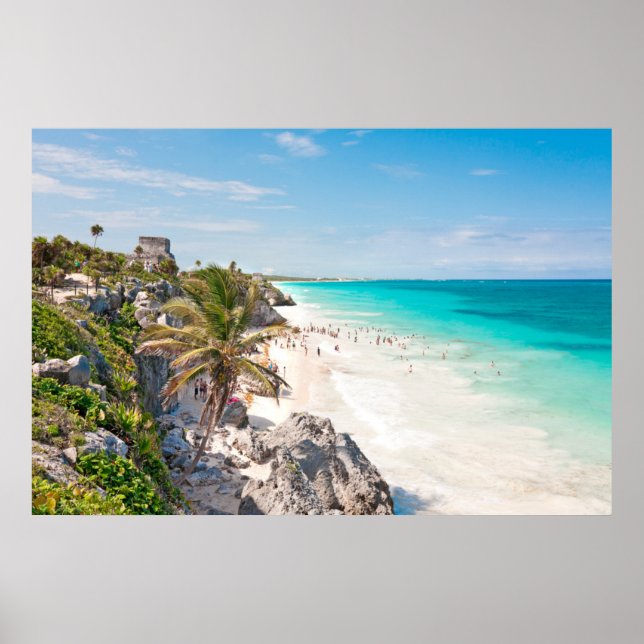 Poster Tulum Beach (Frente)