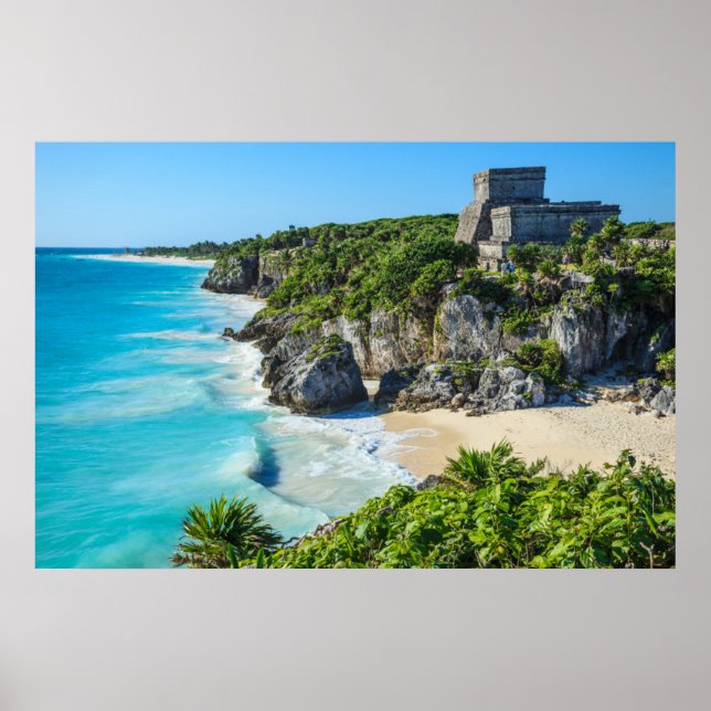 Poster Tulum Mayan Ruins (Frente)