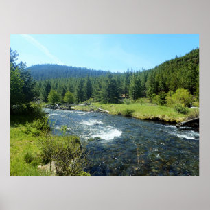 Poster Tumalo Creek, Oregon