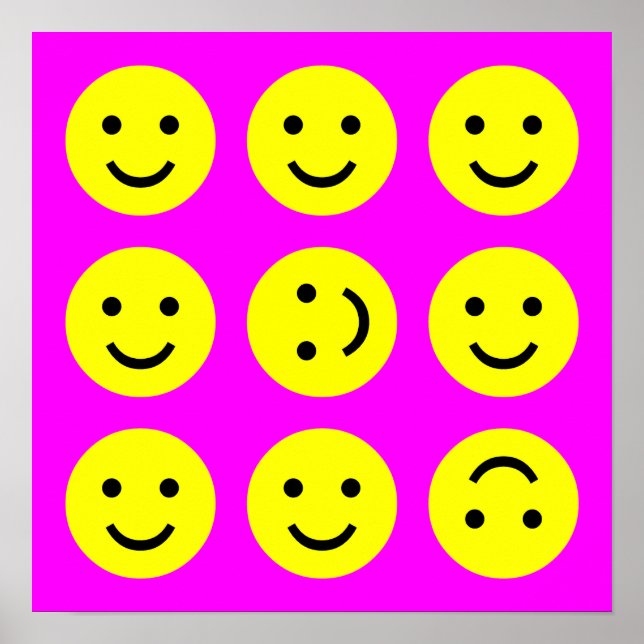 Poster Tumbindo - A cor-de-rosa magenta (Frente)