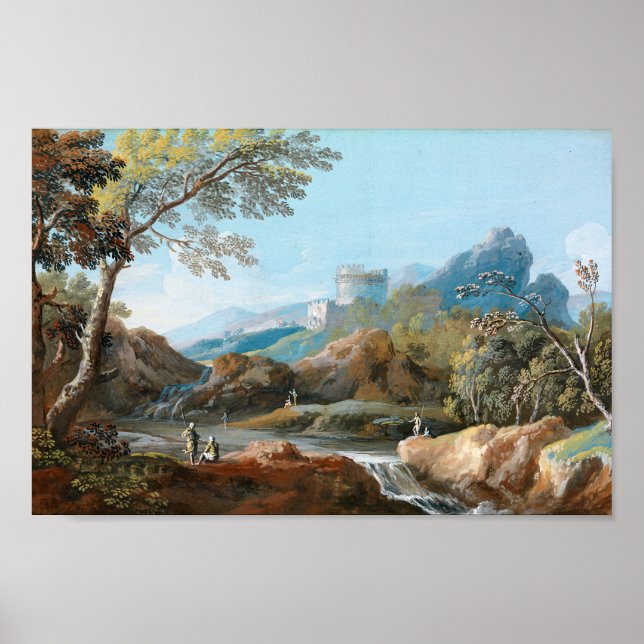 Poster Túmulo de Cecilia Metella | Giovanni Battista Busi (Frente)