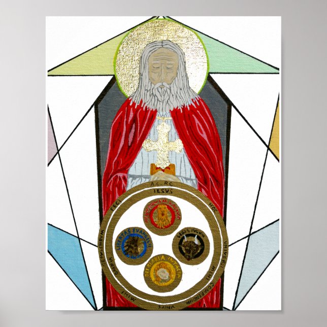 Pôster Túmulo de Christian Rosenkreutz (Frente)