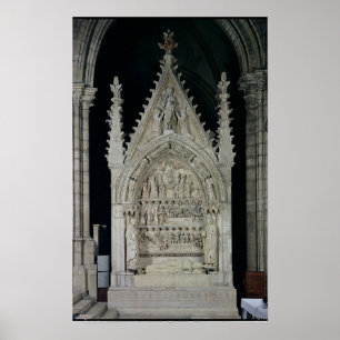 Poster Túmulo de Dagobert I rei das Franks