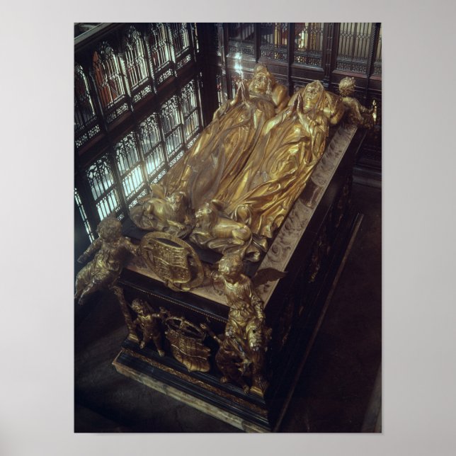 Pôster Túmulo de Henrique VII e sua Esposa (Frente)