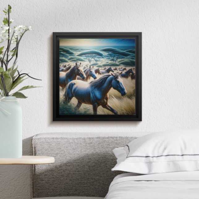 Poster Tumulto majestoso no campo do Ouro (Criador carregado)