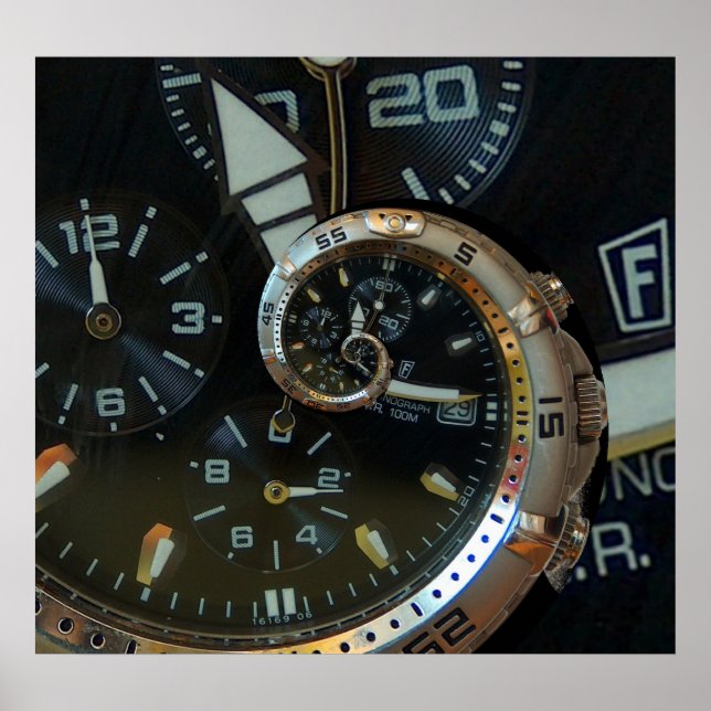 Pôster Túneis do tempo (Frente)