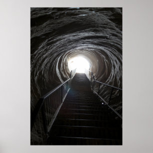 Pôster Túnel da Caverna Escura
