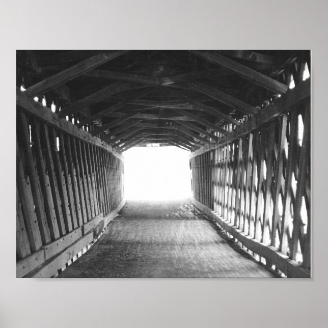 Pôster Túnel de luz (Frente)